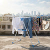 Large Winged Clothes Airer Horse Laundry Dryer Rack Washing Indoor Outdoor