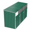 Large 3 Wheelie Bin Storage Metal Store Cover Garden Rubbish Dustbin Shed House