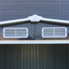 6 X 8FT Anthracite Steel Sheds Foundation Base Outdoor Garden Storage Shed House