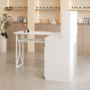 Professional Manicure Table Nail Technician Desk Beauty Salon Station with Shelf
