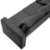 4-Seater Couch Sofa With Storage Console Cup Holder Side Pockets Charging Ports