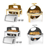 Chafing Dishes Buffet Sets Pans Stainless Steel Food Warmer 6.3qt/8.4qt