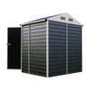3-10FT Galvanised Garden Storage Shed Outdoor Apex /Pent Roof Log Tool House Box