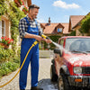 50m Expandable Garden Hose Pipe Flexible Anti Kink 7 Function Water Spray Gun UK
