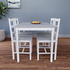 Solid Wooden Dining Table and 2 4 Chairs Set Home Kitchen Furniture