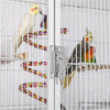 175cm Extra Large Bird Cage Rolling Metal Parrot Cage Pet Cage with Stand