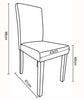 4 X Beige Velvet Dining Chairs Diamond Stitch back Wooden Legs Isabella model