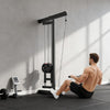 Wall Mounted Lat Pull Down Machine, Crossover Cable Machine for Home Gym