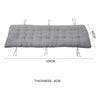 Sun Lounger Cushion Bench Chair Sunbed Garden Recliner Replacement Anti Slip UK
