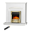 Electric Fire and Surround, Coal Effect & Mood Light – Endeavour New Cayton