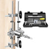 Door Lock Mortiser Kit, Lock Fitting Jig Maintenance Set Woodworking Hole Saw