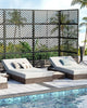 72"×40" Metal Privacy ScreenOutdoor Decor Privacy Screen Heavy Duty Fence Panel