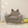 Kids Sofa Chair Toddler Armchair for Bedroom Playroom Brown