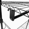 Heavy Duty Metal Double Rail Clothes Garment Hanging Rack Shelf Display Stand UK