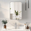 Metal Framed Bathroom Mirror Cabinet Wall Mounted Bathroom Mirror with Storage