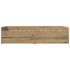 Bed Frame with Drawer Artisan Oak 100 x 200 cm Solid Pine Wood