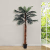 6 5 4ft Large Faux Palm Tree Fake Artificial Fake Plant Realistic Tree Garden UK