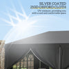 3 x 6m Garden Heavy Duty Gazebo Marquee Party Tent Canopy