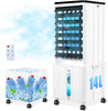 4 In 1 Mobile Portable Air Conditioner, 14L 60W Air Conditioning Unit with Detac