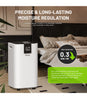 20L Dehumidifier Air Purifier with Humidistat LCD Display for Home Laundry UK