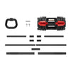 Adjustable 3 in 1 Dumbbell Weights Quick Select Barbell Kettlebell Kit (24kg)