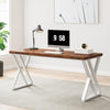 55'' Large Simple Industrial Computer Desk Study Writing Table for Home/Office