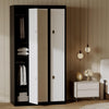 Metal Locker Storage Cabinet Cupboard 71" Tall Lockable Metal Locker with 2 Door