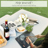 Outdoor Picnic Table and Bench Set Heavy-Duty Garden Furniture Gathering/Party