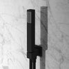 Concealed Thermostatic Shower Mixer Square Chrome Bathroom Twin Head Valve Set