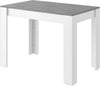 4 Seater Dining Table With 2 Benches, 3 Piece Set, Space-Saving Dining Room Furn