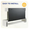 Wall Mounted Electric Fire with Log & Crystal Fuel Bed – Endeavour Fires Fenwick