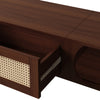 TV Stand Cabinet 170cm Long Media Entertainment Center For Living Room, Walnut