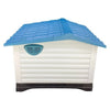 HugglePets Plastic Dog Kennel Weatherproof Pet House In & Outdoor Animal Shelter