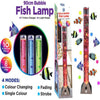 🔥90cm Colour Changing LED Sensory Mood Bubble Lamp Fish Water Tower Tube Floor