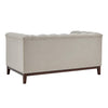 Dusk Chesterfield Stone Matte Velvet 2 Seater Sofa RRP £699