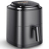 1000W Air Fryer 5 Modes Digital Touch Screen Mini Oven Oil Free DIY 2.5L Baskets