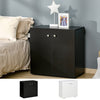 Storage Cabinet w/ Shelves and Door Wooden Sideboard Freestanding Cupboard