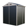 3-10FT Galvanised Garden Storage Shed Outdoor Apex /Pent Roof Log Tool House Box