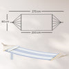 Cotton Hammock, Soft Portable Swing Chair w/Headrest, Refurbished