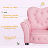 Kids Armchair Toddler Sofa Seating Girls Princess Chair Playroom Bedroom Nursery