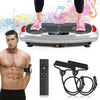 4D Vibration Plate Trainer 300W Bluetooth 120 Levels with Resistance Bands