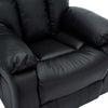 CHESTER DUAL MOTOR RISER ELECTRIC LEATHER RECLINER ARMCHAIR HEATED MASSAGE CHAIR