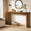 55-Inch Long Console Table Farmhouse Wooden Narrow Entryway Sofa Table for Foyer