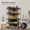 1.8m Garage Shelving Unit -  Corner 5-Tier Heavy Duty Racking for Garage