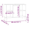 Bathroom Under Sink Cabinet Basin Storage Cupboard Vanity Unit Furniture