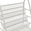 Childrens Kids Book Shelf Metal Sling Storage Rack Organizer Bookcase Bookshelf
