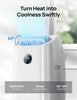 Smart 3-In-1 Portable Air Conditioner, 12000 BTU Drainage-Free Cooling AC Unit,