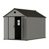 16x8 12x8 8x8FT Plastic Garden Tool Storage Shed Outdoor Lockable Bike Bin House
