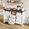 Sideboard, Kitchen Cabinets, Freestanding Kitchen Cupboard with Drawer & Doors