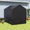 5x7ft Garden Shed Storage Shelter Bicycle Tent Bike Log Store Equipment Cover UK